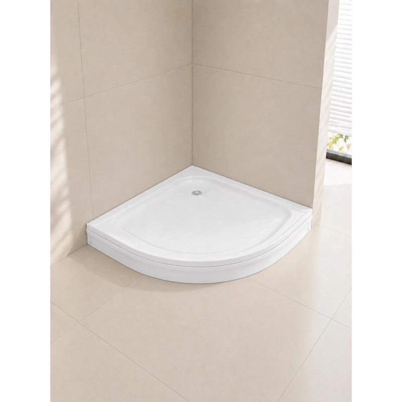 WEMOR 120/120/15 C 1200*1200*150 мм Поддон душевой полукруглый
