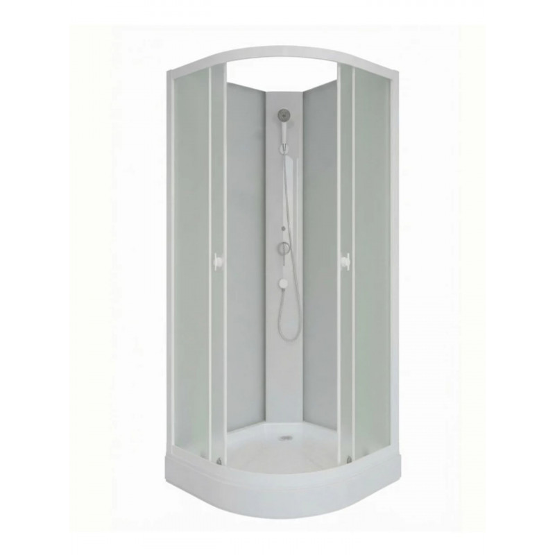 Душевая кабина Niagara Promo P90/13/MT/BK размер 90*90*200 см, низкий поддон 13 см