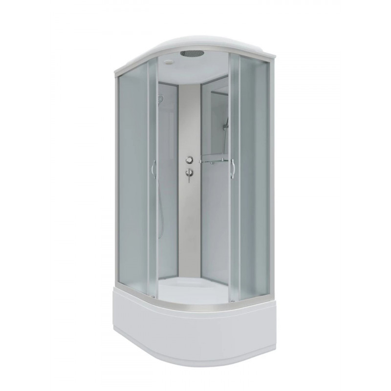 Душевая кабина  NG-3520-14L  размер 120*80*215 см, высокий поддон 40 см
