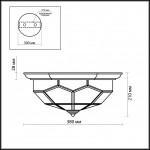 Потолочный светильник Odeon Light Clerk 2271/3C
