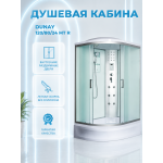 Душевая кабина River Dunay 120/80/24 МТ R с крышей, ДxШxВ: 1200x800x2100 мм, средний поддон 24 см, угол установки правосторонний