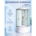 Душевая кабина River Dunay XL 100/44 MT с крышей, ДxШxВ: 1000x1000x2300 мм, высокий поддон 44 см