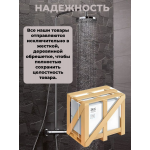 Душевая кабина River Dunay XL 80/43 TH с крышей, ДxШxВ: 800x800x2300 мм, высокий поддон 43 см