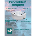 Душевая кабина River Temza 120/120/55 ТН