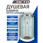 Душевая кабина DETO ЕМ1510 с электрикой