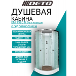 Душевая кабина DETO EM1580N с гидромассажем