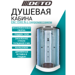 Душевая кабина DETO EM1590N LED с гидромассажем
