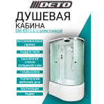 Душевая кабина DETO ЕМ4511 L с электрикой