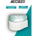 Душевая кабина DETO ЕМ4511 R N с LED-подсветкой