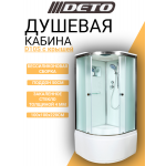 Душевая кабина DETO D10S с крышей