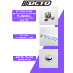 Душевая кабина DETO D120S R