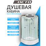 Душевая кабина DETO D271 без крыши 100х100 см