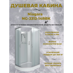 Душевая кабина Niagara NG-3312-14RBK размер 120*80*200 см, низкий поддон 13 см