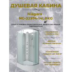 Душевая кабина Niagara NG-33974-14LBKG размер 90*70*200 см, средний поддон 26 см