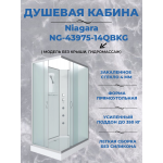 Душевая кабина Niagara NG-43975-14QBKG  размер 90*70*200 см, низкий поддон 13 см