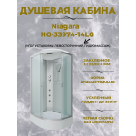 Душевая кабина Niagara NG-33974-14LG размер 90*70*215 см, средний поддон 26 см