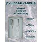 Душевая кабина Niagara Premium NG-6001-01Q размер 90*90*210 см, низкий поддон 16 см