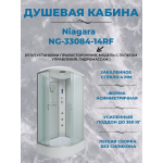 Душевая кабина Niagara NG-33084-14RF, размер 100*80*215 см, средний поддон 26 см