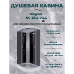 Душевая кабина Niagara NG-3512-14LG размер 120*80*215 см, низкий поддон 13 см