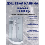 Душ.каб. NG-303-01L (1200х800х2200) низкий поддон(16см) 4 места