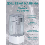 Душ.каб. NG-309-01 (1000х1000х2200) высокий поддон(48см) 4 места