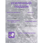 Душевая кабина Niagara Promo P90/80/40R/MT/BK размер 90*80*200 см, высокий поддон 40 см