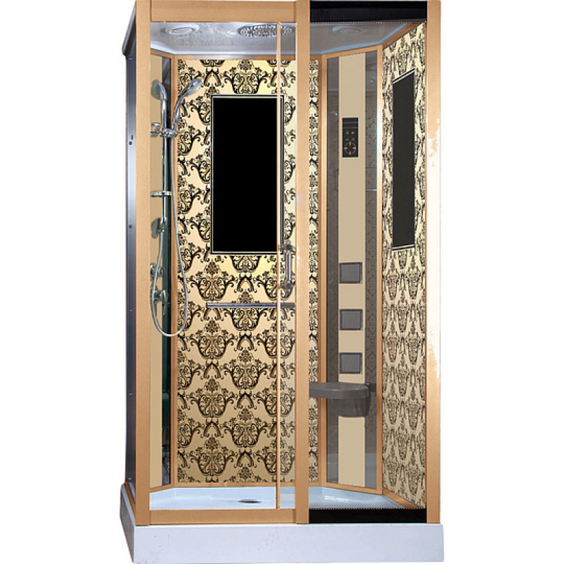 Душевая кабина Niagara Lux 7711 GR размер 120*90*215 см, низкий поддон 15 см