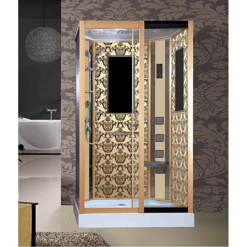 Душевая кабина Niagara Lux 7711 GR размер 120*90*215 см, низкий поддон 15 см