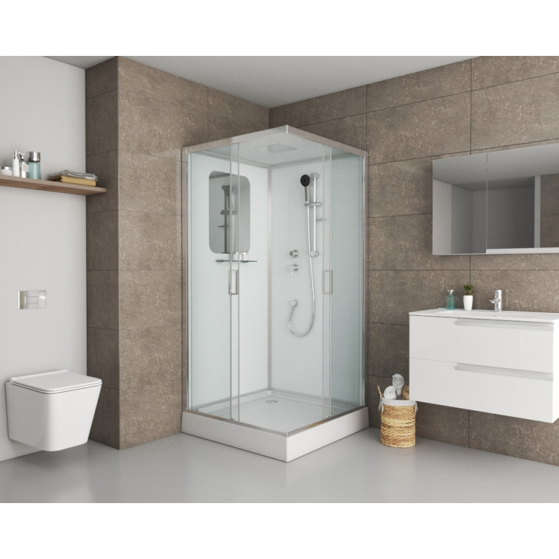 Душевая кабина Niagara Premium NG-6001-01Q размер 90*90*210 см, низкий поддон 16 см