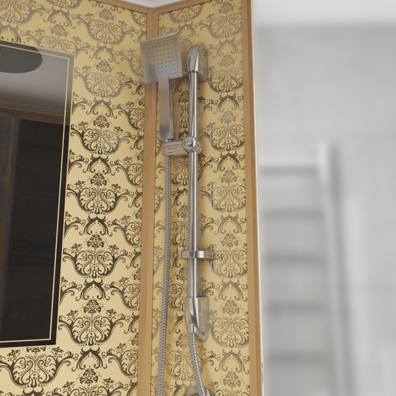 Душевая кабина Niagara Lux 7711 GR размер 120*90*215 см, низкий поддон 15 см