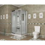 Душевая кабина Niagara Lux 7711 WL размер 120*90*215 см, низкий поддон 15 см