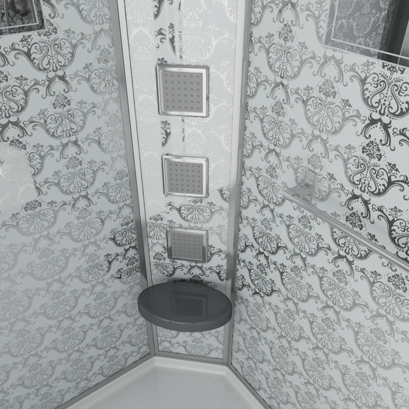 Душевая кабина Niagara Lux 7711 WR размер 120*90*215 см, низкий поддон 15 см