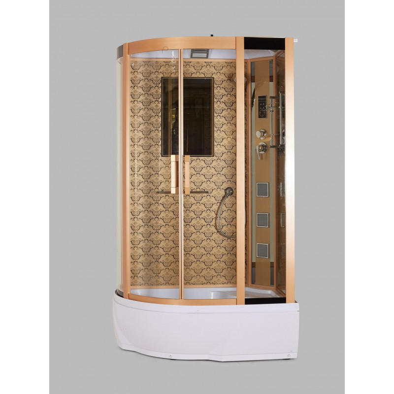 Душевая кабина Niagara Lux 7712 GR размер 120*80*215 см, высокий поддон 38 см