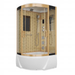 Душевая кабина Niagara Lux 7712 GR размер 120*80*215 см, высокий поддон 38 см