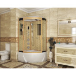 Душевая кабина Niagara Lux 7712 GL размер 120*80*215 см, высокий поддон 38 см