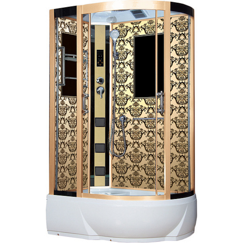 Душевая кабина Niagara Lux 7712 GL размер 120*80*215 см, высокий поддон 38 см
