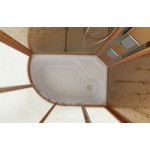 Душевая кабина Niagara Lux 7712 GR размер 120*80*215 см, высокий поддон 38 см