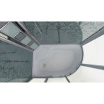Душевая кабина Niagara Lux 7712 WL размер 120*80*215 см, высокий поддон 38 см