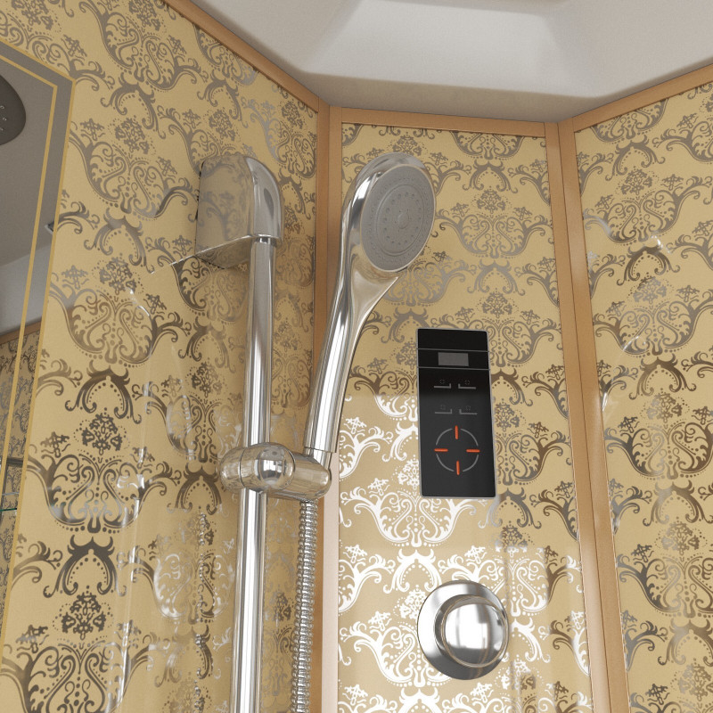 Душевая кабина Niagara Lux 7744G размер 120*120*215 см, высокий поддон 50 см