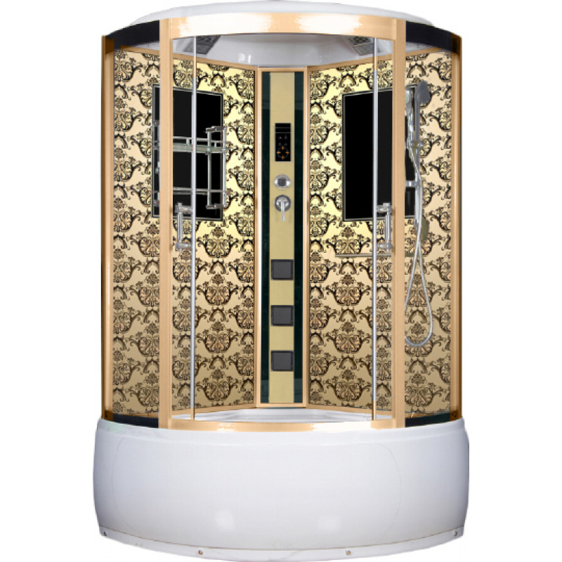 Душевая кабина Niagara Lux 7744G размер 120*120*215 см, высокий поддон 50 см