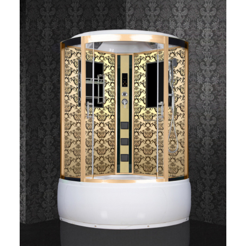 Душевая кабина Niagara Lux 7744G размер 120*120*215 см, высокий поддон 50 см