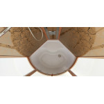 Душевая кабина Niagara Lux 7744G размер 120*120*215 см, высокий поддон 50 см