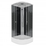 Душевая кабина Niagara NG-3504-14BLACK размер 90*90*215 см, средний поддон 26 см