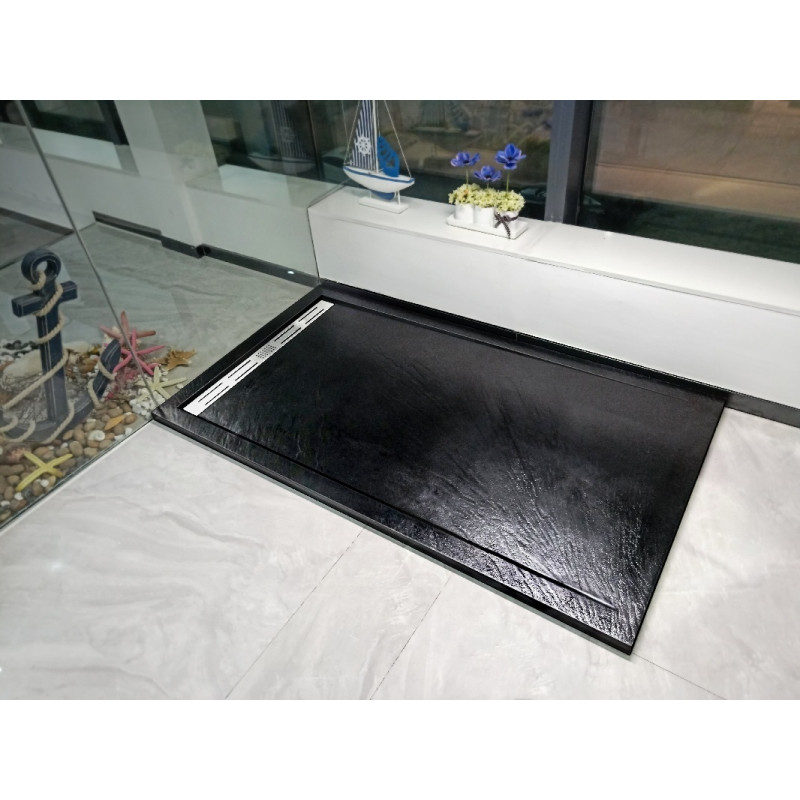 Душевой поддон WeltWasser WW TRS 10080 STONE-BL
