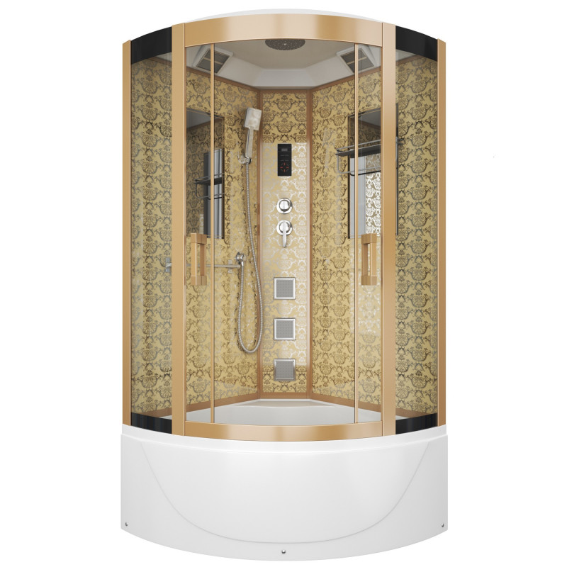 Душевая кабина Niagara Lux 7710G размер 100*100*215 см, низкий поддон 45 см