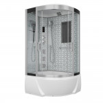 Душевая кабина Niagara Lux 7712 WL размер 120*80*215 см, высокий поддон 38 см