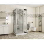 Душевая кабина Niagara Lux 7714W  размер 100*90*215 см, низкий поддон 15 см