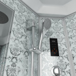 Душевая кабина Niagara Lux 7744W размер 120*120*215 см, высокий поддон 50 см