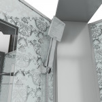 Душевая кабина Niagara Lux NG-7799WBK размер 90*90*210 см, низкий поддон 15 см