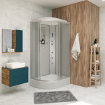 Душевая кабина Niagara NG-33294-14RF размер 120*90*215 см, средний поддон 26 см